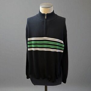 New! Bobby Jones Golf Peruvian Pima Cotton Quarter Zip Pullover Sweater Large